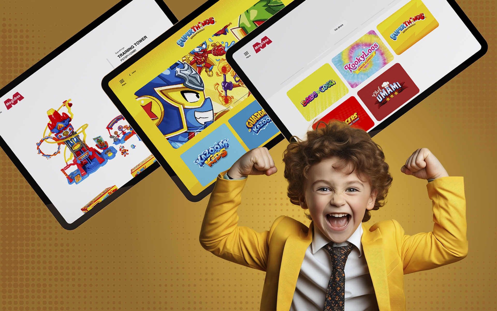 06 diseno web magic box - Solución comercial para el sector del juguete