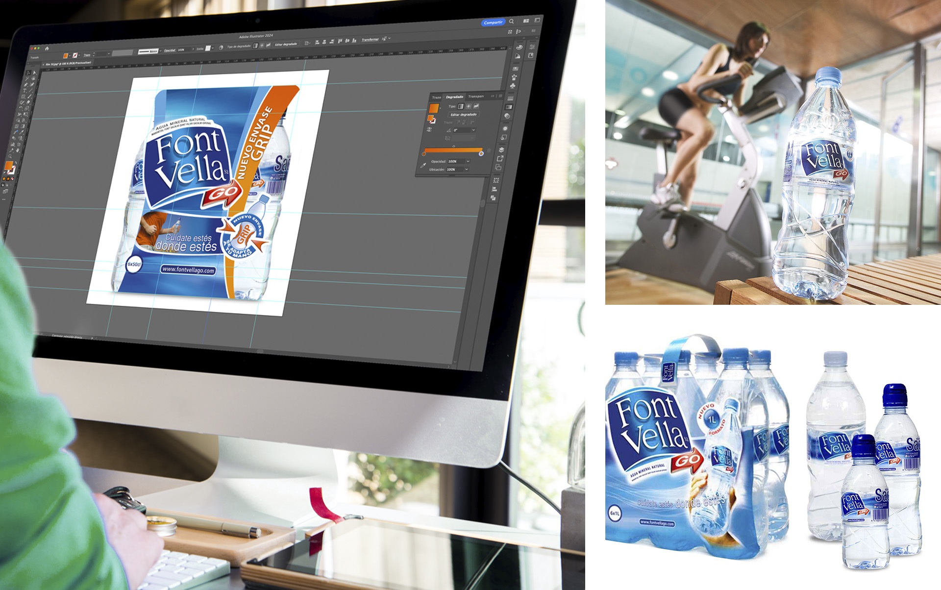 - - Restyling de identidad corporativa 6 branding para font vella barcelona - Restyling de identidad corporativa