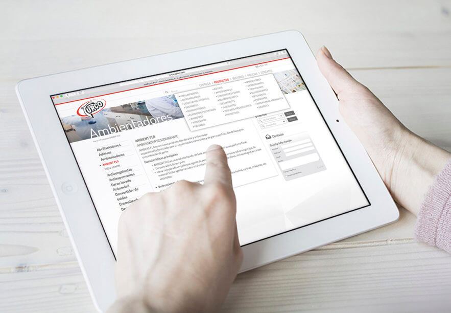 diseno web usabilidad barcelona 883x612 - Creación de la nueva web de  la compañía TURCO ESPAÑOLA S.A