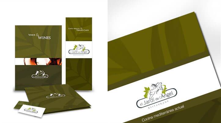 muestraJardi - MediActiu crea la imagen y comunicaci&oacute;n del nuevo Restaurante del Portal de L'Angel de Barcelona, El Jardi de L'Angel