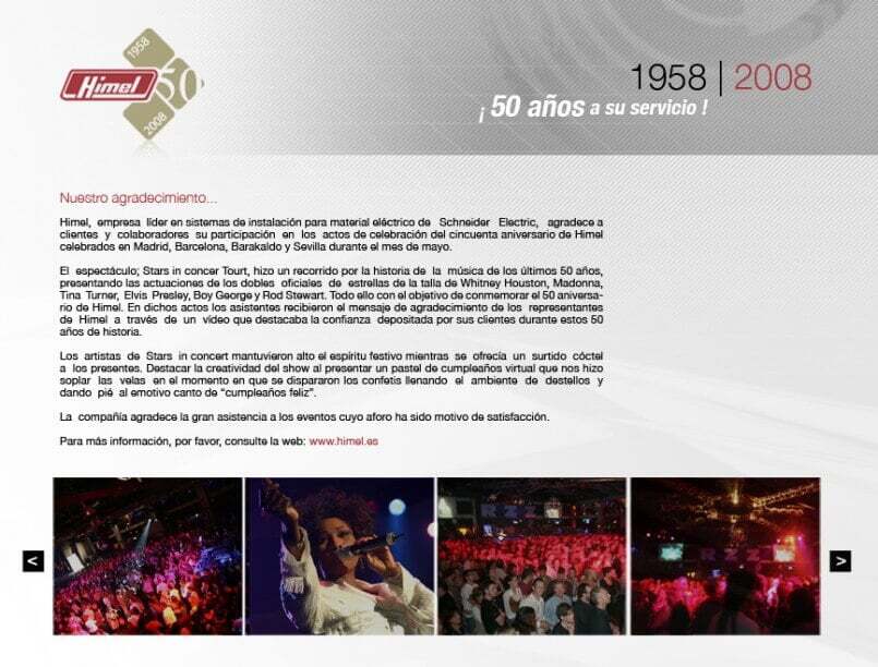 himel50 805x612 - Mediactiu desarrolla la campa&ntilde;a del 50 aniversario de Himel