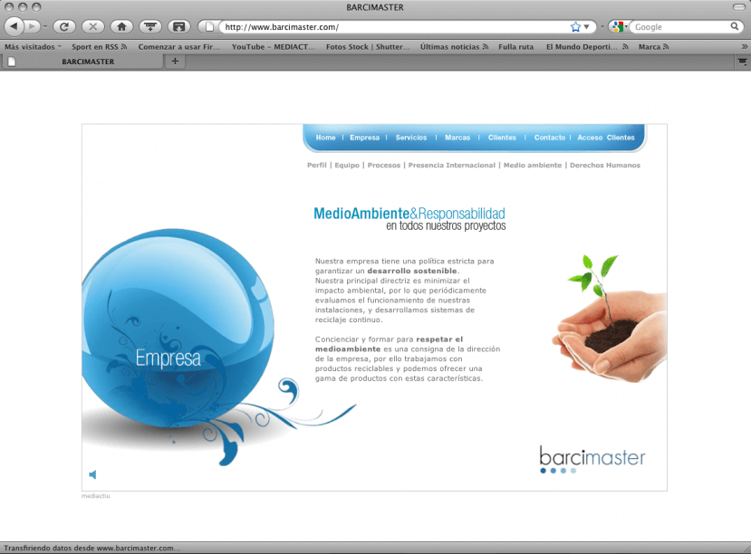 Home menu2 829x612 - Mediactiu crea la nueva imagen corporativa y el website de Barcimaster