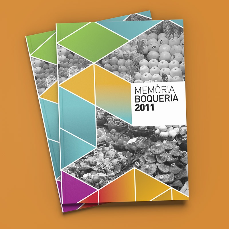 diseno memoria boqueria - Diseño y maquetación de memoria anual