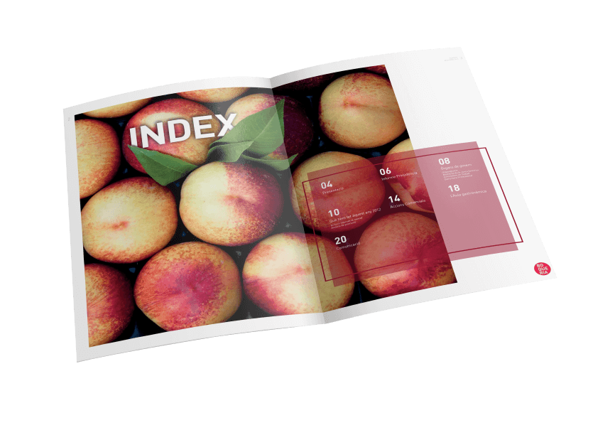 Boqueria Memoria Mediactiu editorial design index 866x612 - Presentaci&oacute;n de la memoria anual del Mercado de la Boquer&iacute;a 2013