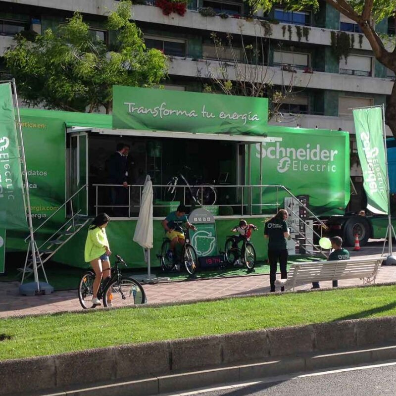 diseno produccion evento industrial - Road Show - Experience Efficiency Schneider Electric