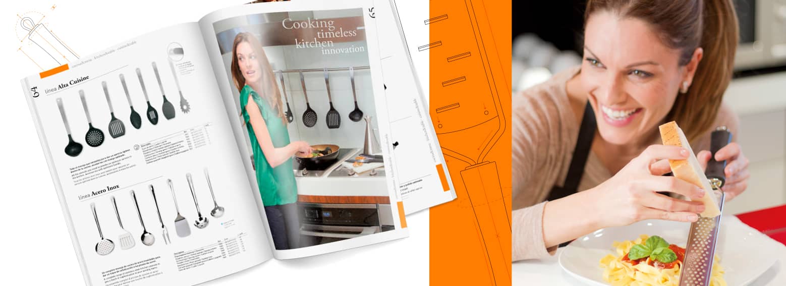 02 catalogo de productos para sector horeca - Dise&ntilde;o y maquetaci&oacute;n de catalogo de productos