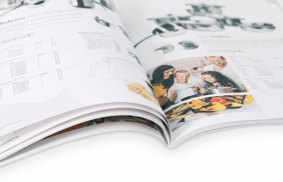 supreminox disseny editorial detalle interno2 950x612 - Disseny del Cat&agrave;leg de Supreminox 2014