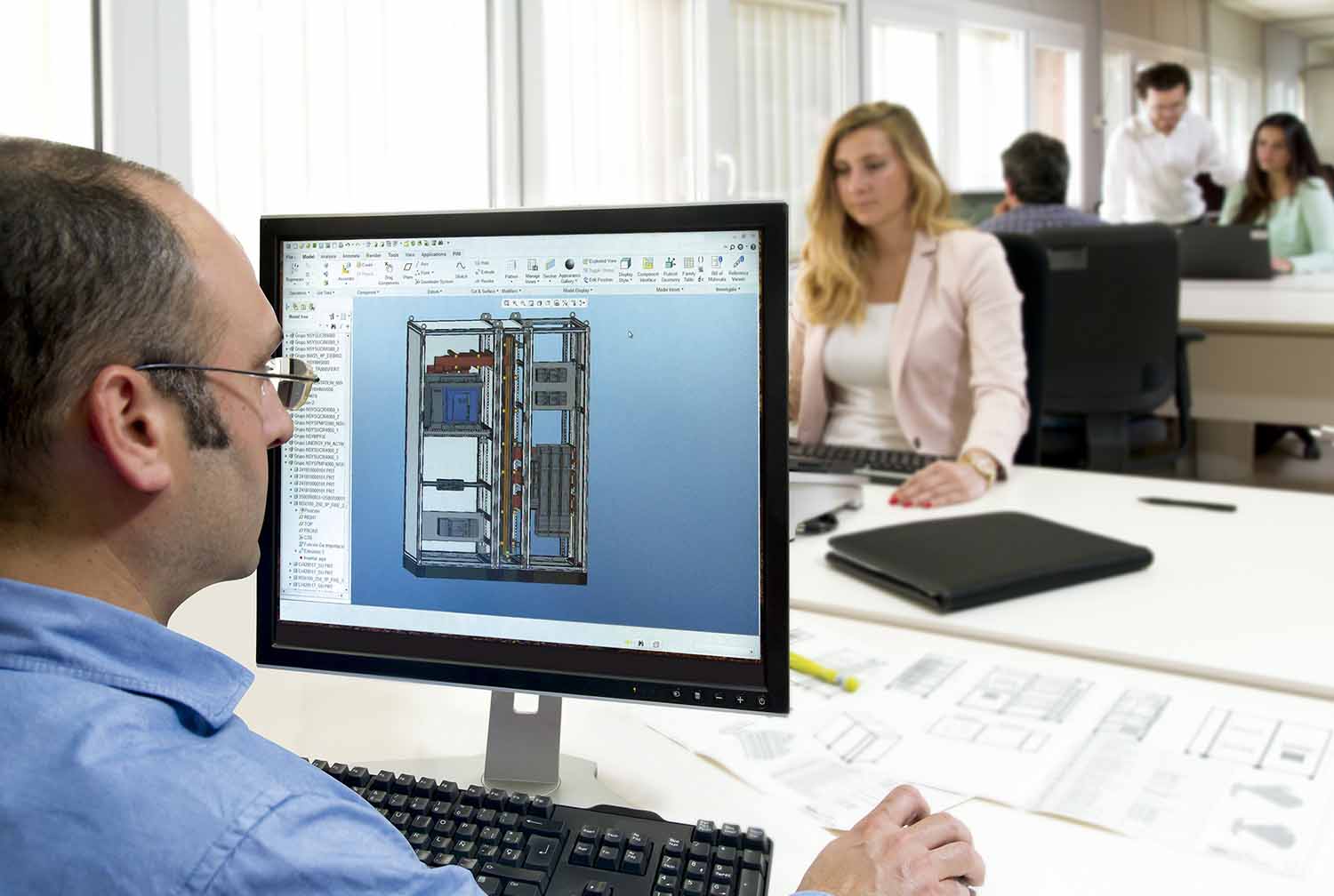 sesion fotografica en oficinas corporativas - Creaci&oacute;n de una campa&ntilde;a promocional de principio a fin