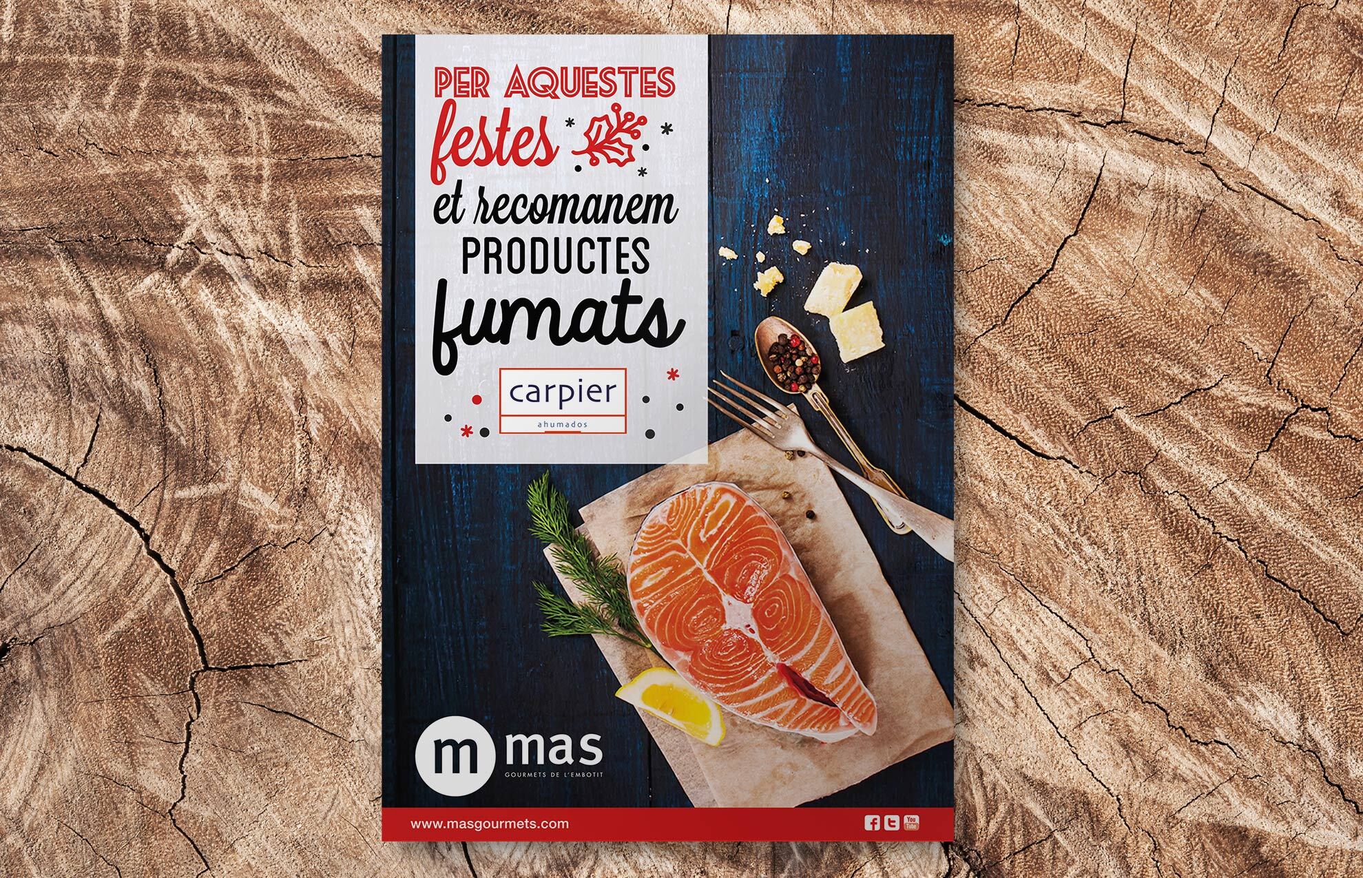 creacion poster gastronomico navidad - El marketing navide&ntilde;o en tu estrategia anual