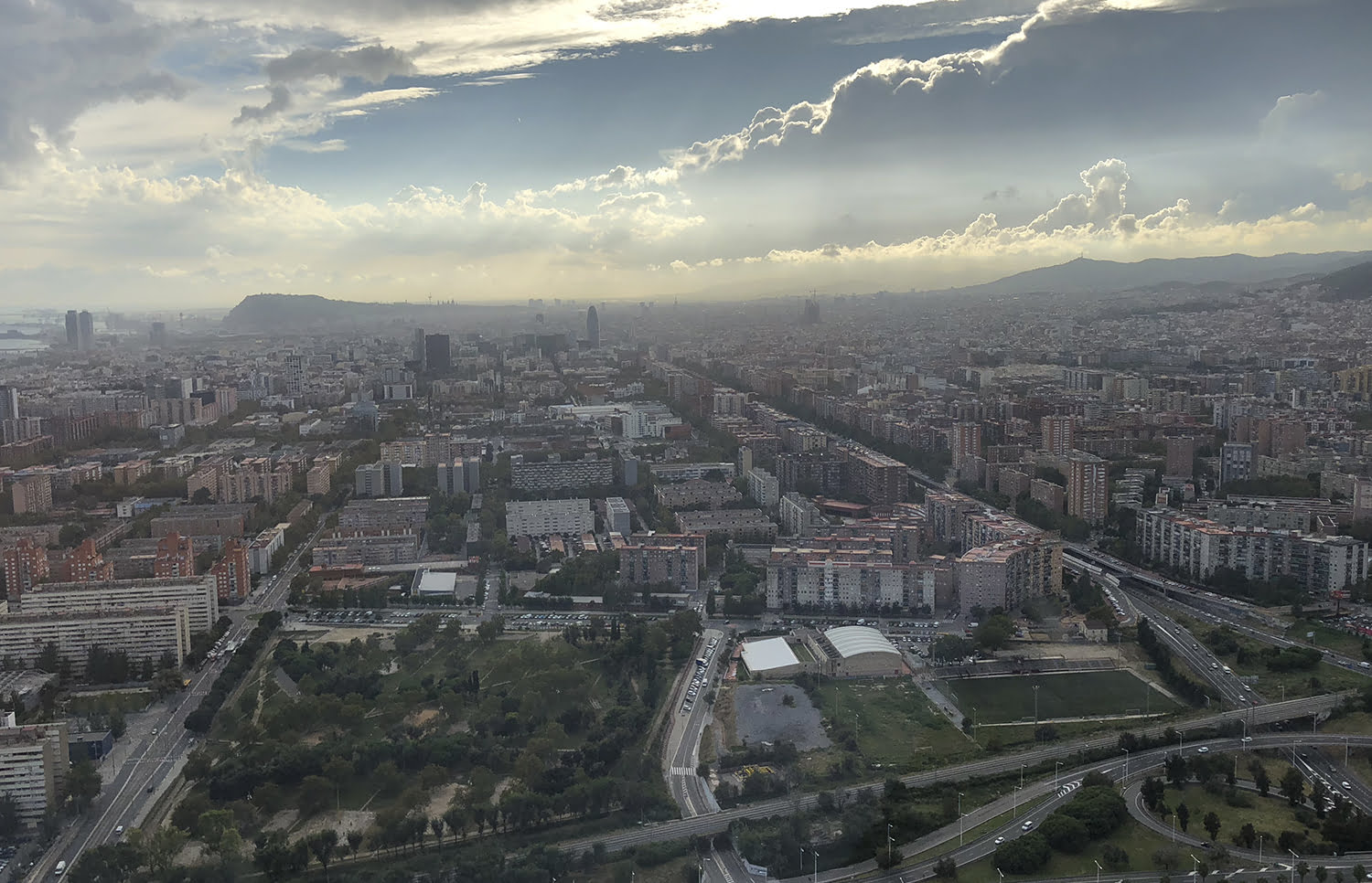 vista aerea barcelona evento canalys - Participamos en el certamen EMEA Canalys Channels Forum