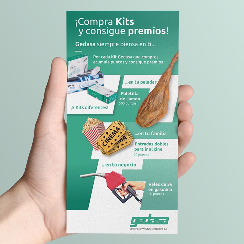 diseno de flyer promocional - Agencia de publicidad Barcelona