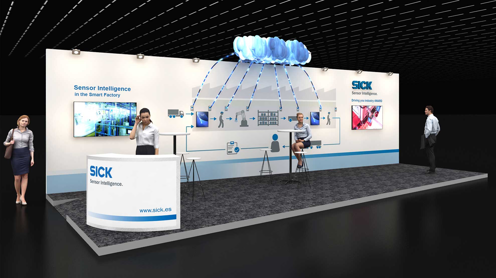 diseno de stand barcelona 1 - C&oacute;mo conseguir un dise&ntilde;o de stand perfecto para mi empresa