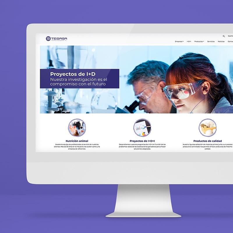 diseno de website nutricion animal - Creación y programación web