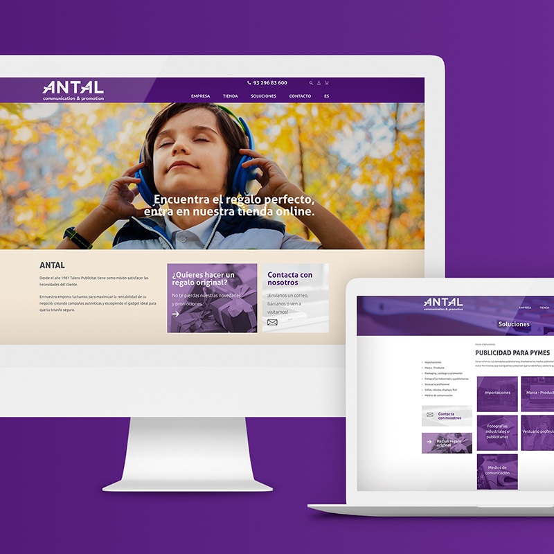 creacion de website responsive - Web e-commerce corporativa