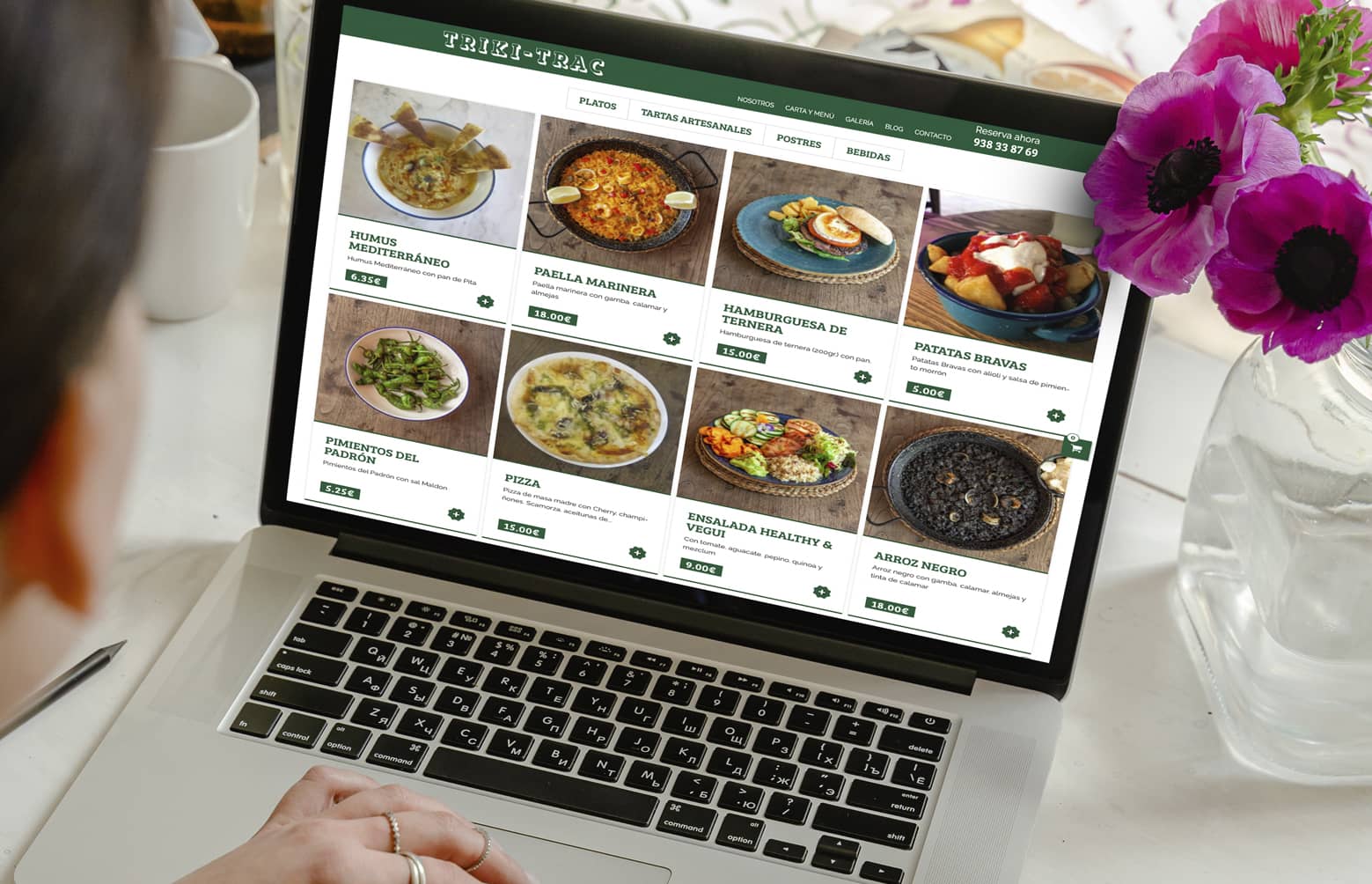 ecommerce para el sector restauracion - Dise&ntilde;o web restaurante de Barcelona