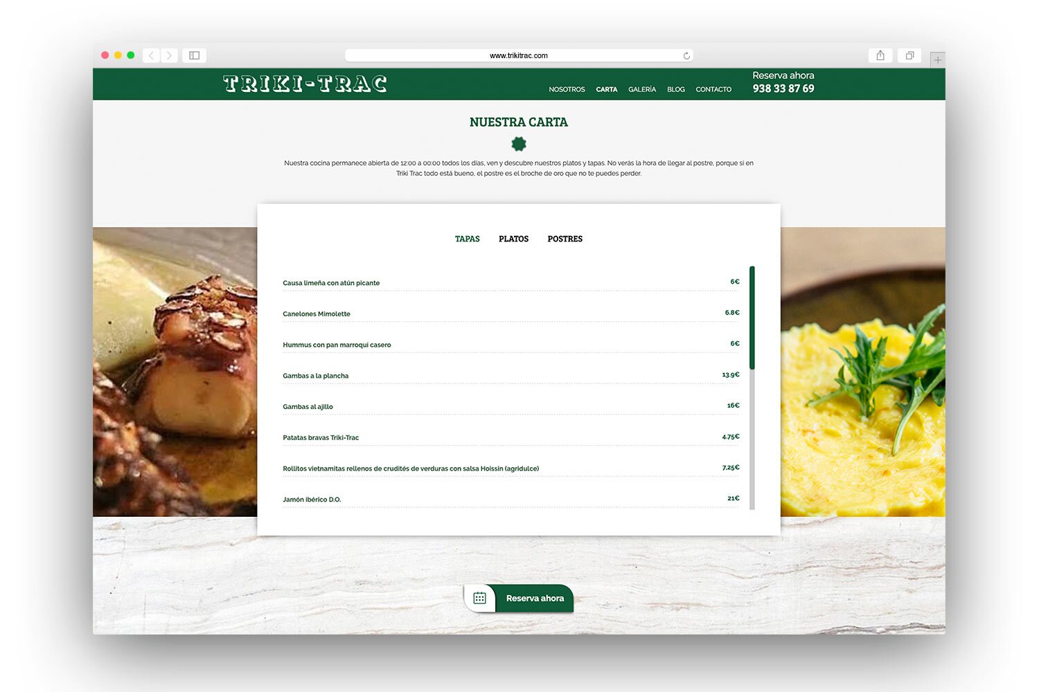 maquetacion pagina web barcelona - 5 claves para tener una web de restaurante eficaz