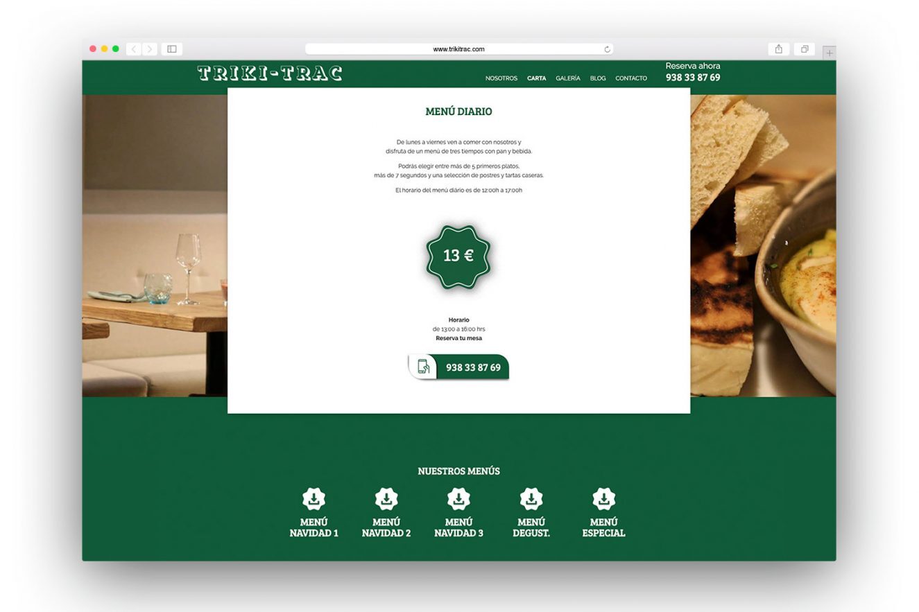 pagina web restaurante barcelona 1325x883 - Dise&ntilde;o web restaurante de Barcelona