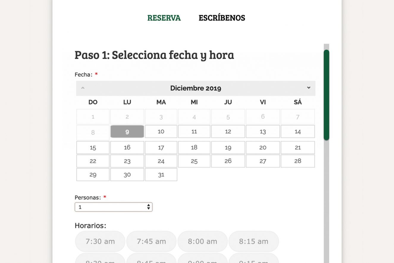 creacion gestor de reservas barcelona 1325x883 - Dise&ntilde;o web restaurante de Barcelona