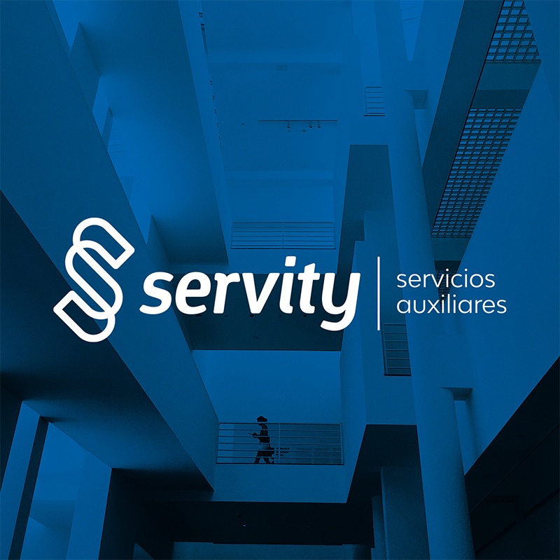 branding logo barcelona - Creación de marca para empresa de servicios auxiliares