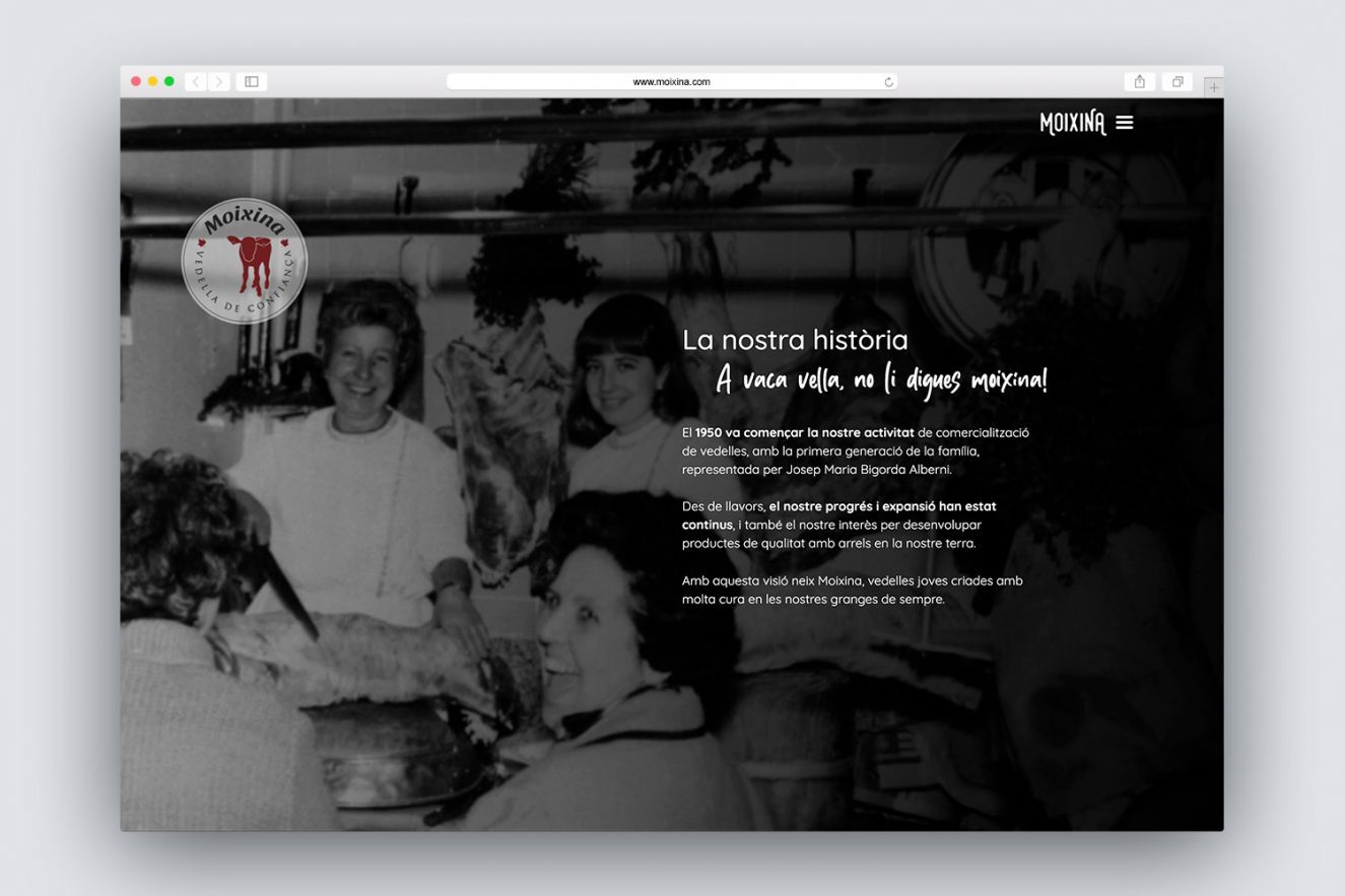 web de empresa de alimentacion barcelona 1325x883 - Reposicionamiento de producto para una empresa distribuidora del sector c&aacute;rnico