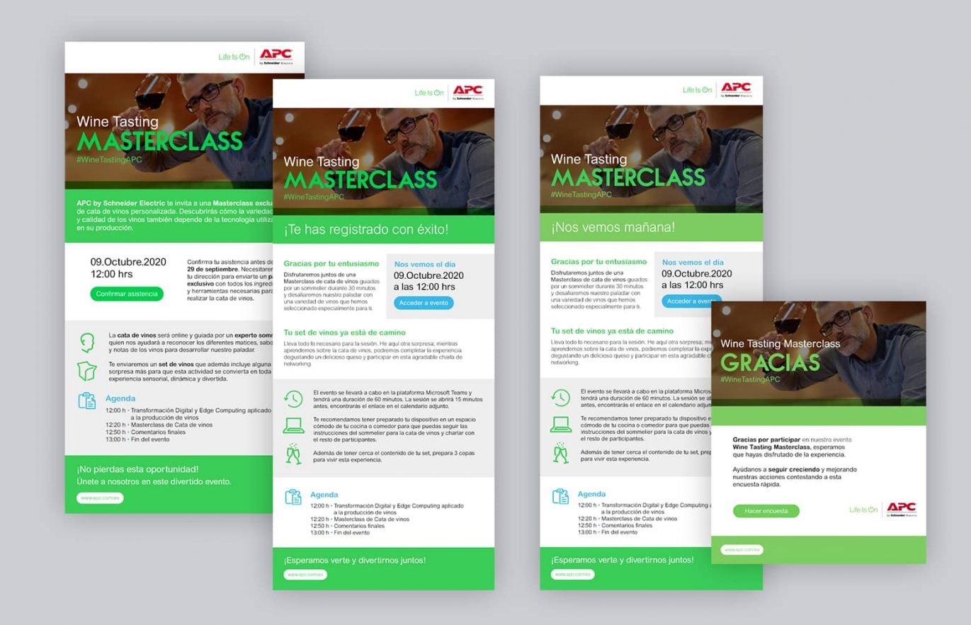 email marketing para evento online 1371x883 - Acciones online para reforzar acciones comerciales y de marca