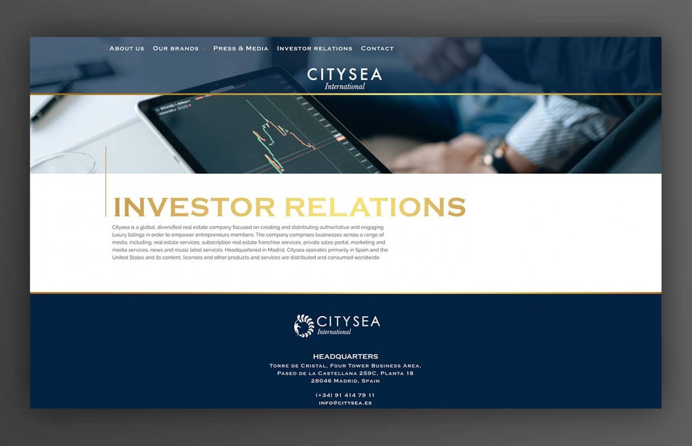 creacion depaginas web inmobiliarias