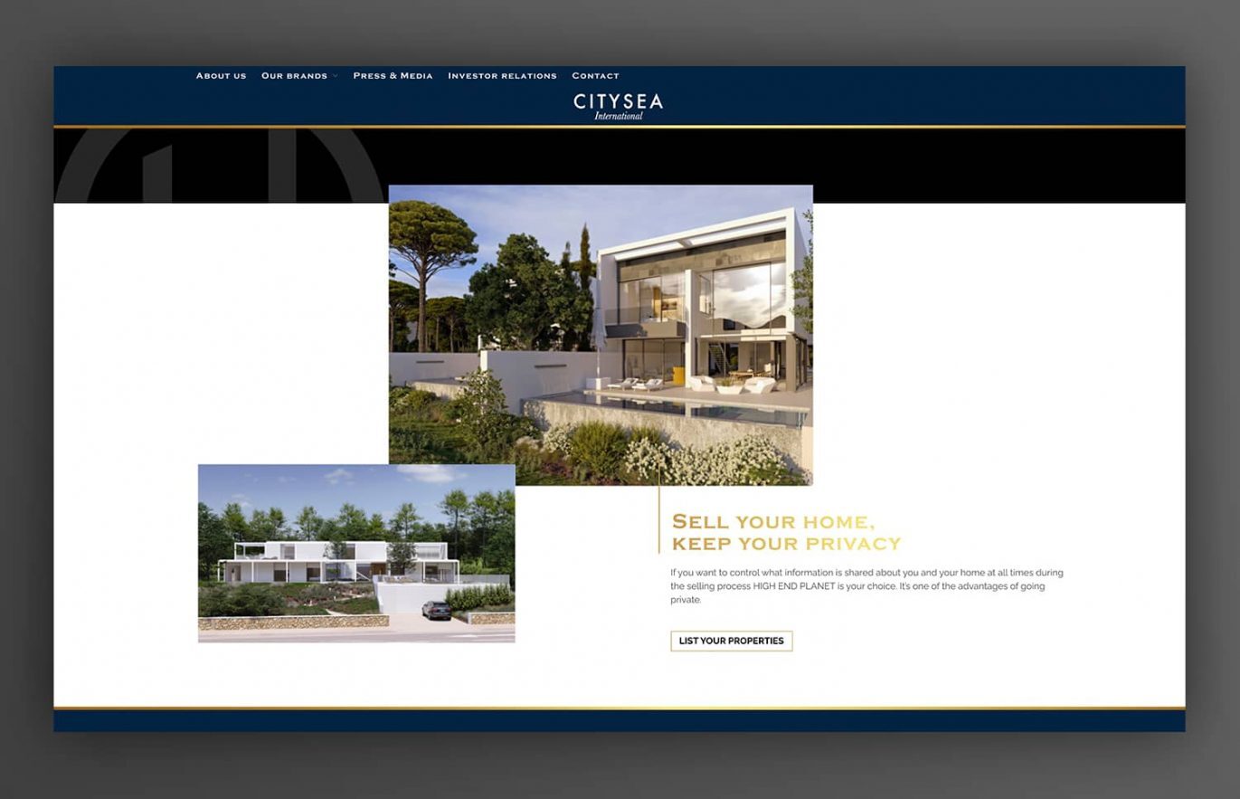 diseno de website para inmobiliaria