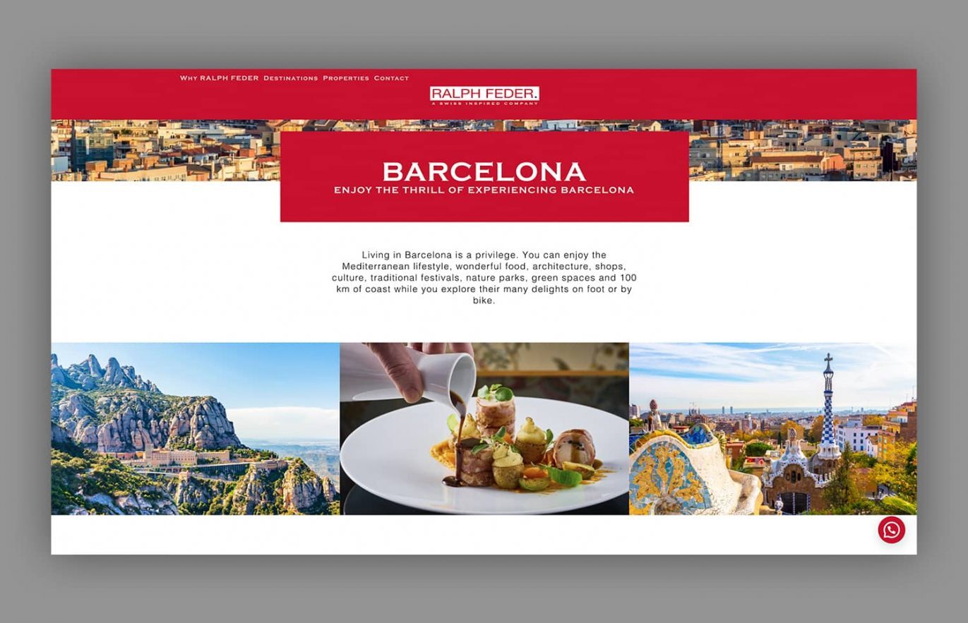 pagina web de venta de propiedades