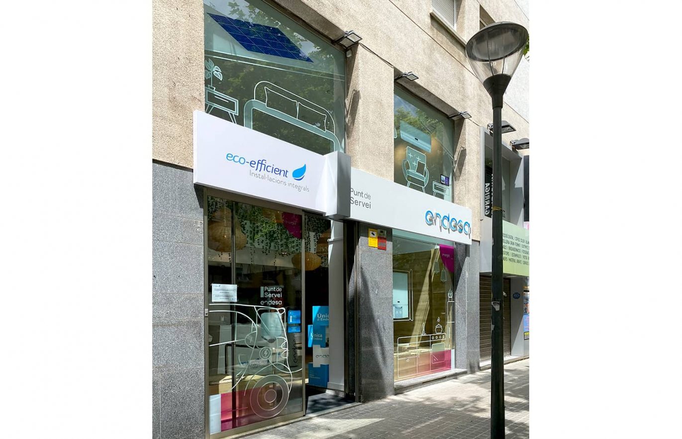 Rotulacion de punto de servicio endesa