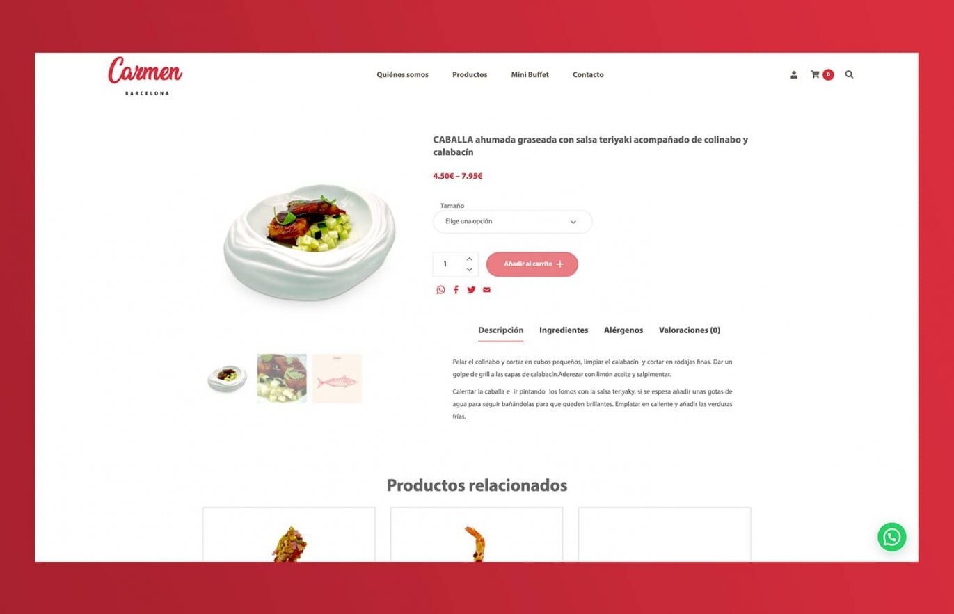 tienda de alimentacion boqueria