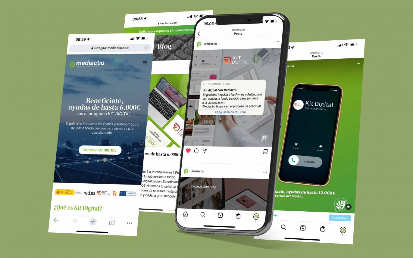 creacion de pagina web promocional