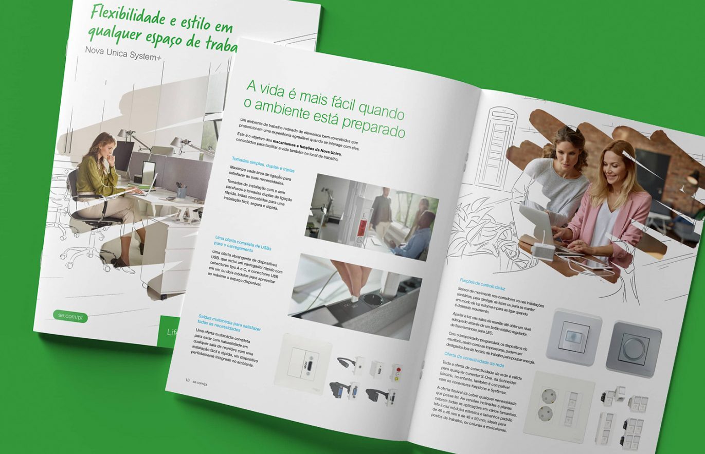 creacion de catalogo en portugues