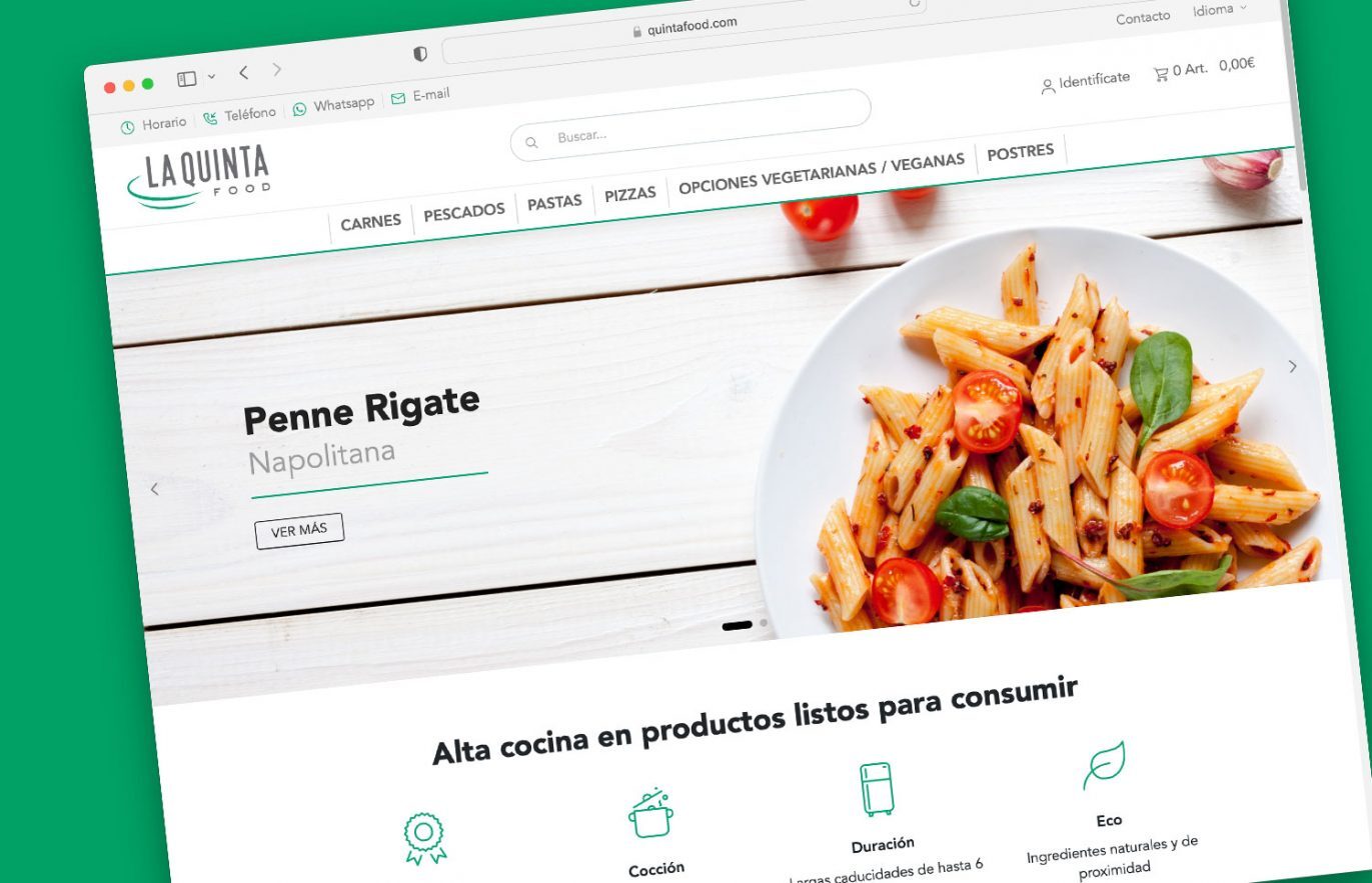 pagina web para sector restauracion