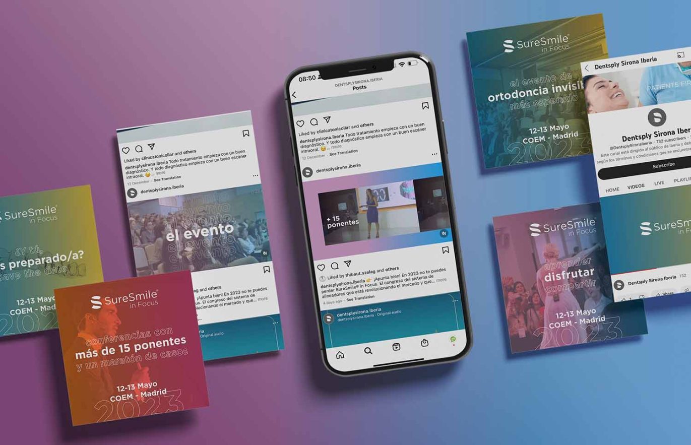 campana en redes para sector ortodoncia