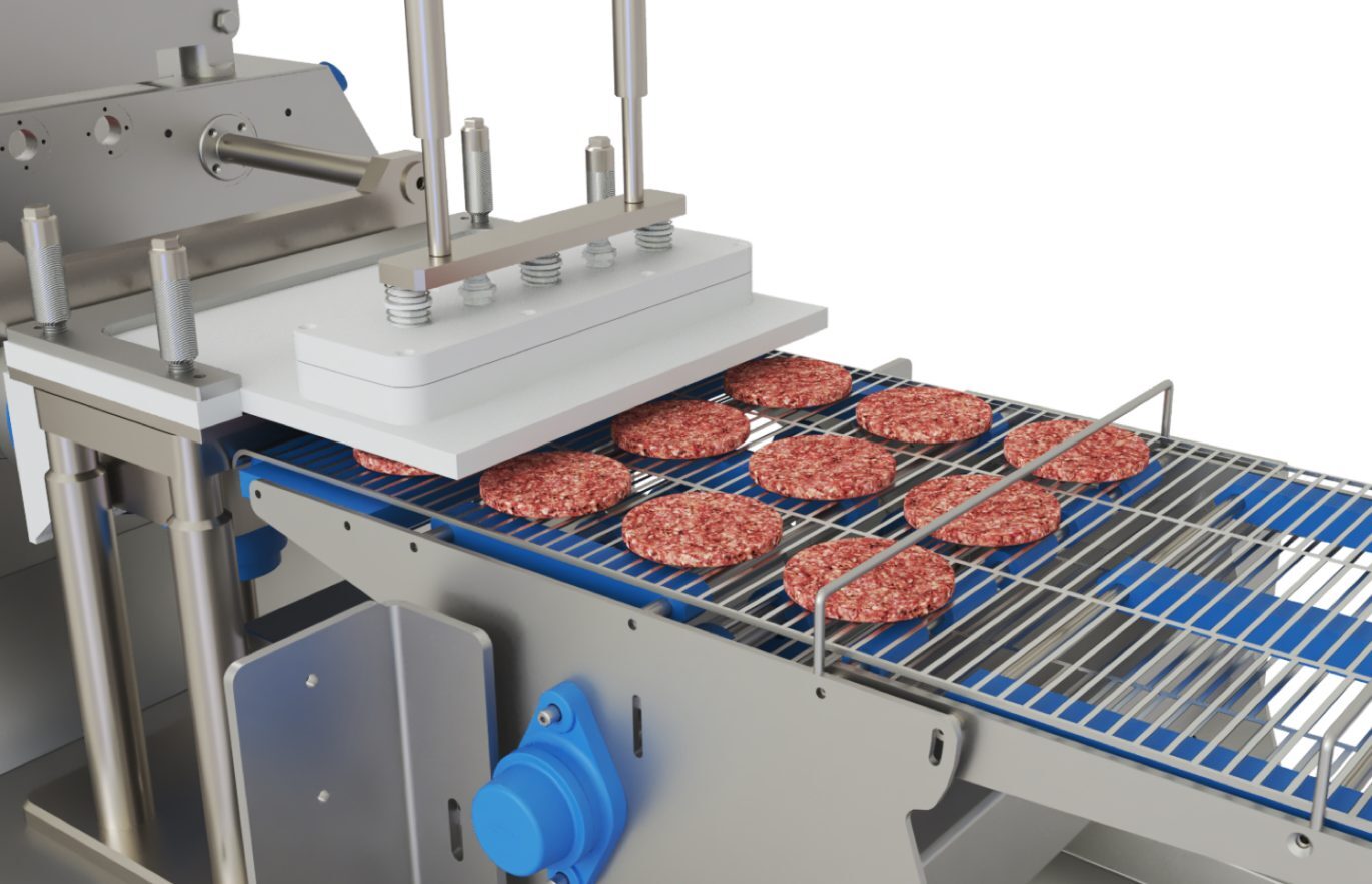 maquina alimentaria render 3d