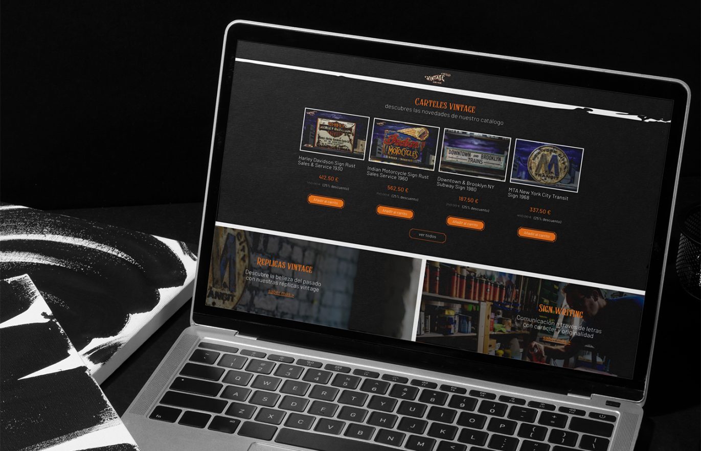 1 creacion ecommerce barcelona cartelesvintage