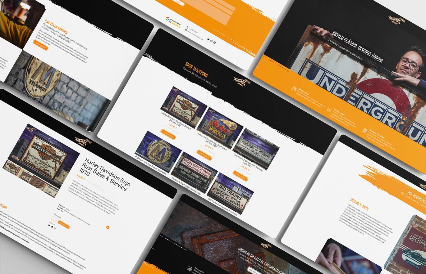 2 diseño ecommerce barcelona cartelesvintage