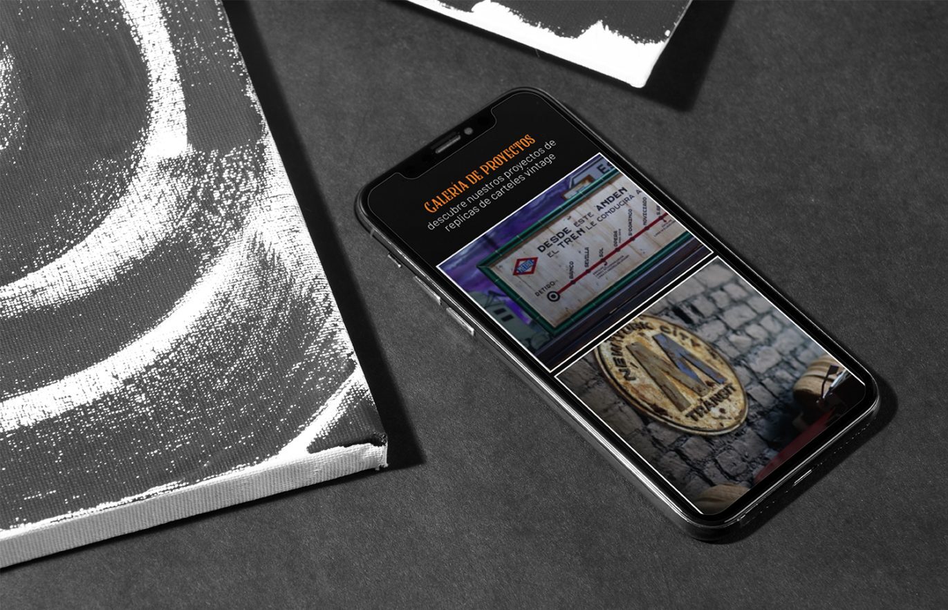 4 realización ecommerce barcelona cartelesvintage