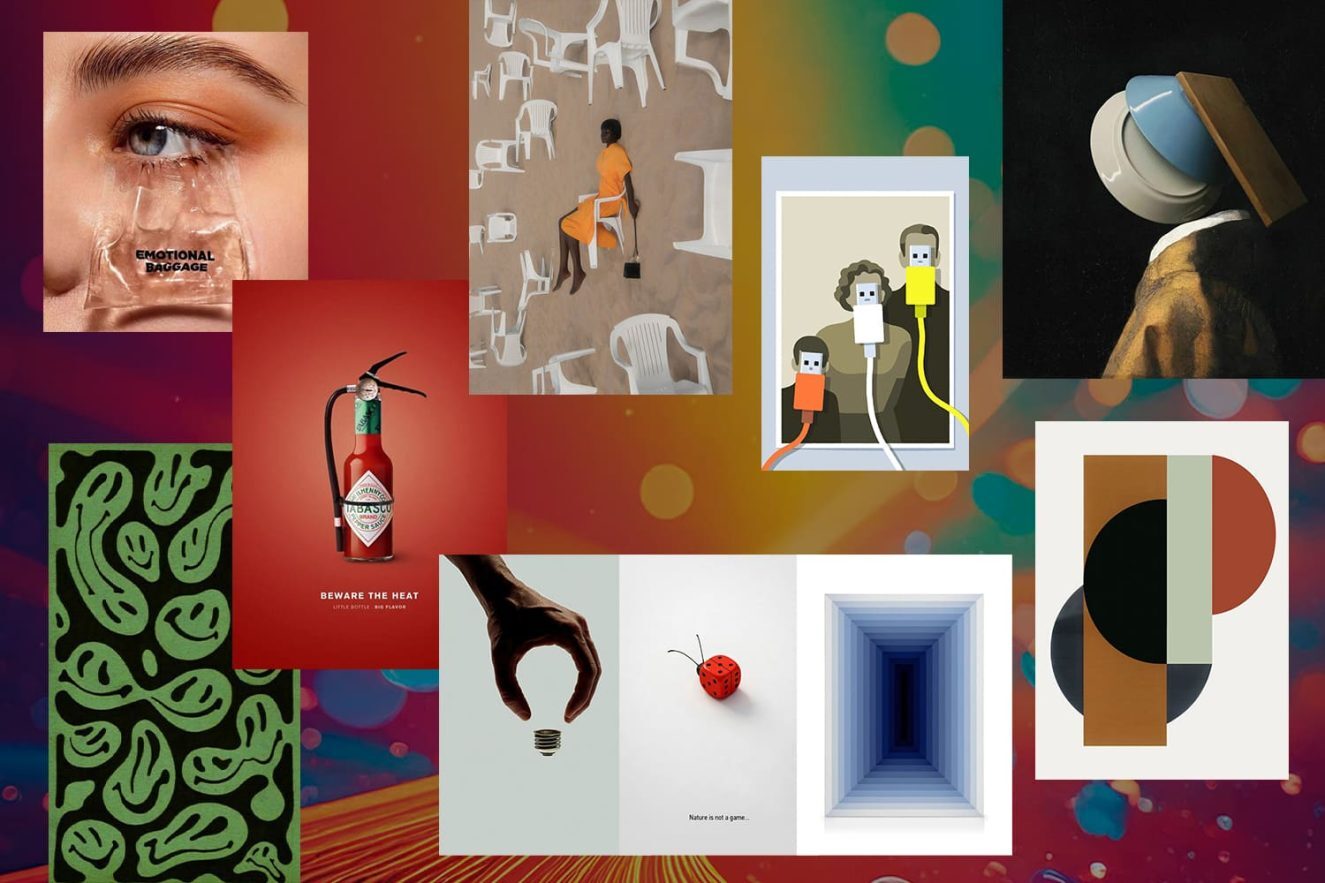 01 Diseno conceptual Abstracto 1325x883 - Las principales tendencias en dise&ntilde;o gr&aacute;fico para 2025: Una mirada hacia el futuro creativo