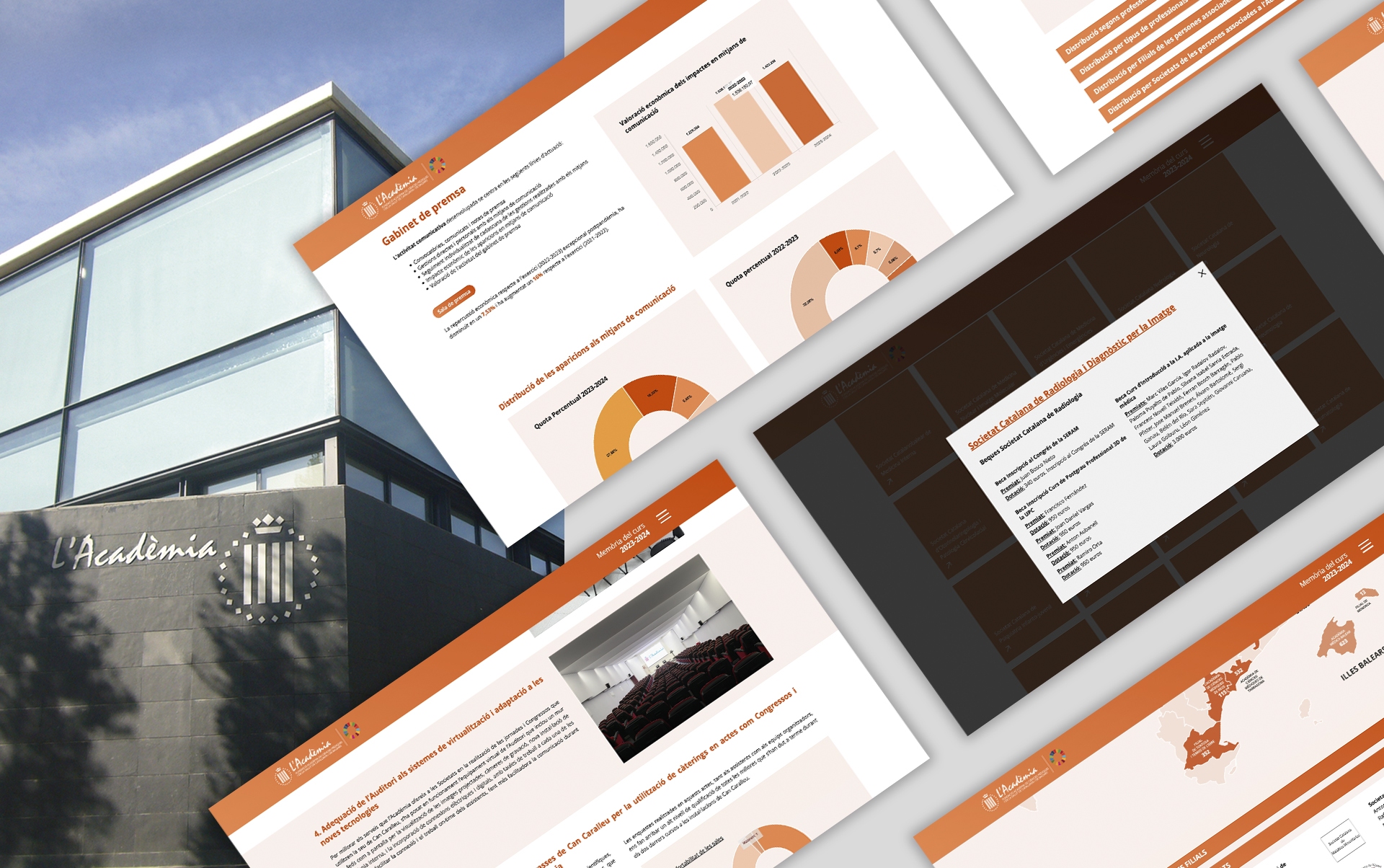 Maquetacion memoria digital - Renovaci&oacute;n de la memoria anual de la Academia de las Ciencias M&eacute;dicas de Catalunya