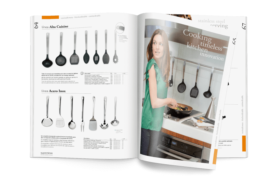 bercelona disseny cataleg productes 950x612 - Dise&ntilde;o del Cat&aacute;logo de Supreminox 2014