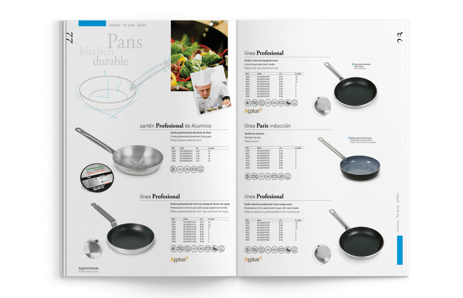 catalogue design studio barcelona 950x612 - Dise&ntilde;o del Cat&aacute;logo de Supreminox 2014