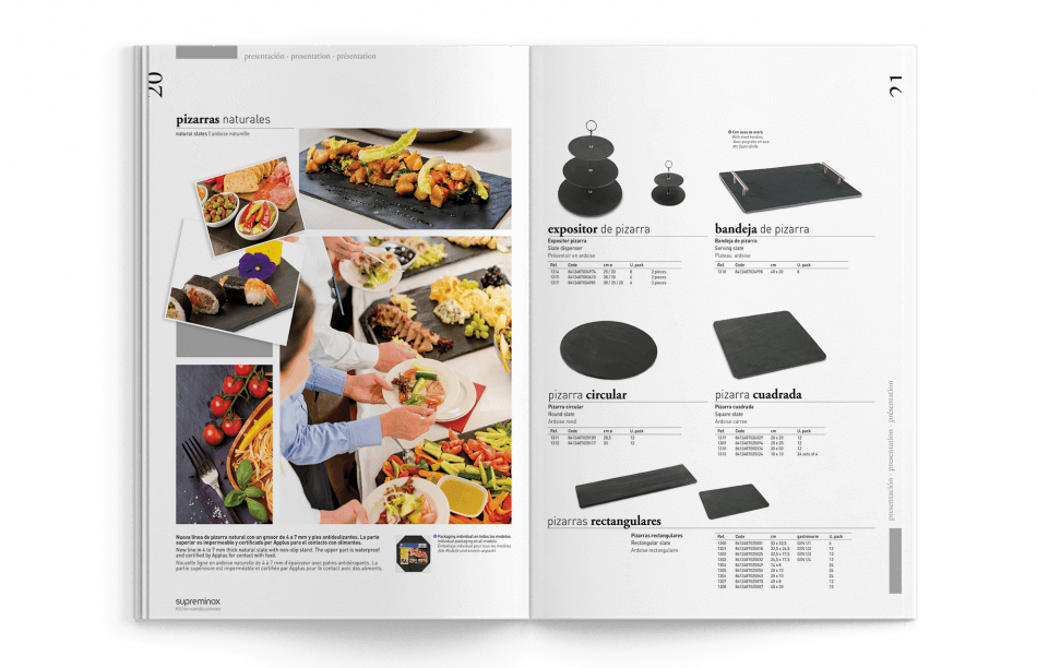 estudio diseno barcelona editorial 950x612 - Dise&ntilde;o del Cat&aacute;logo de Supreminox 2014