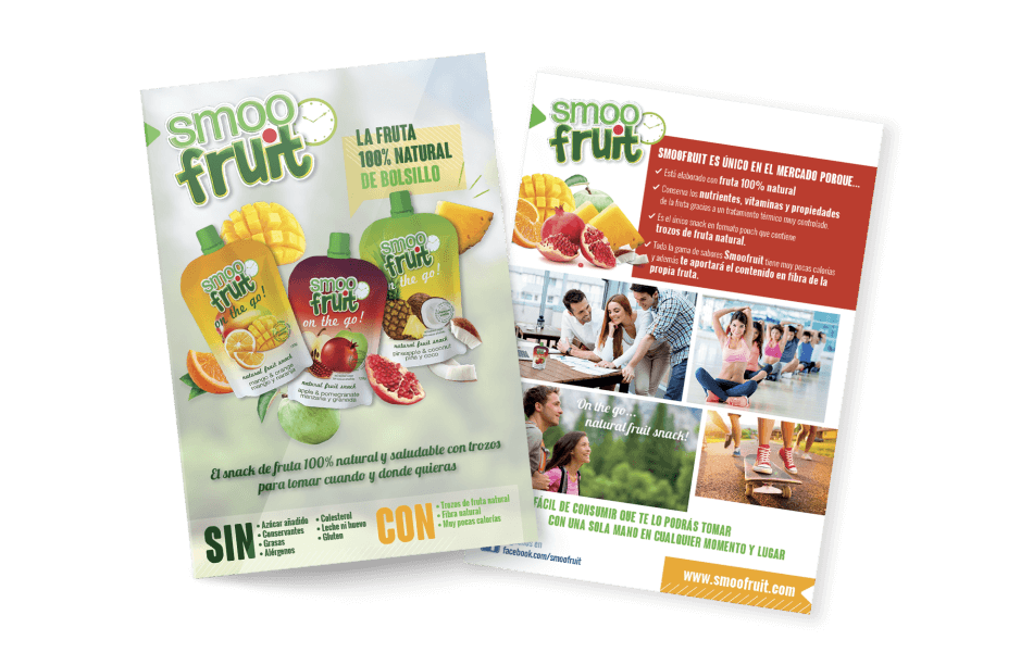 smoofruit flyer estudio diseno grafico 950x612 - Smoofruit, una gr&aacute;fica tan fresca y natural como el producto