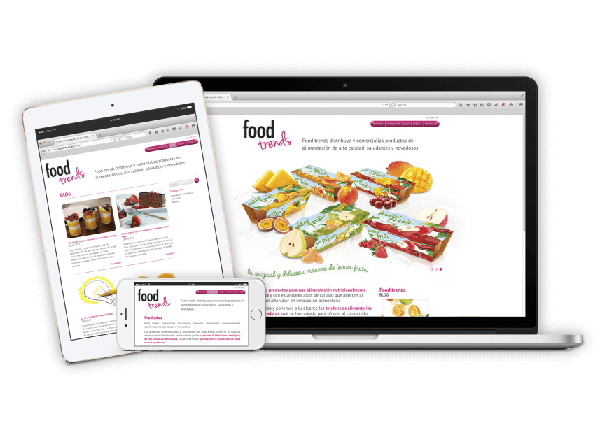 Graphic web design barcelona 867x612 - Creaci&oacute;n de la web de Foodtrends, planificaci&oacute;n, an&aacute;lisis y dise&ntilde;o.