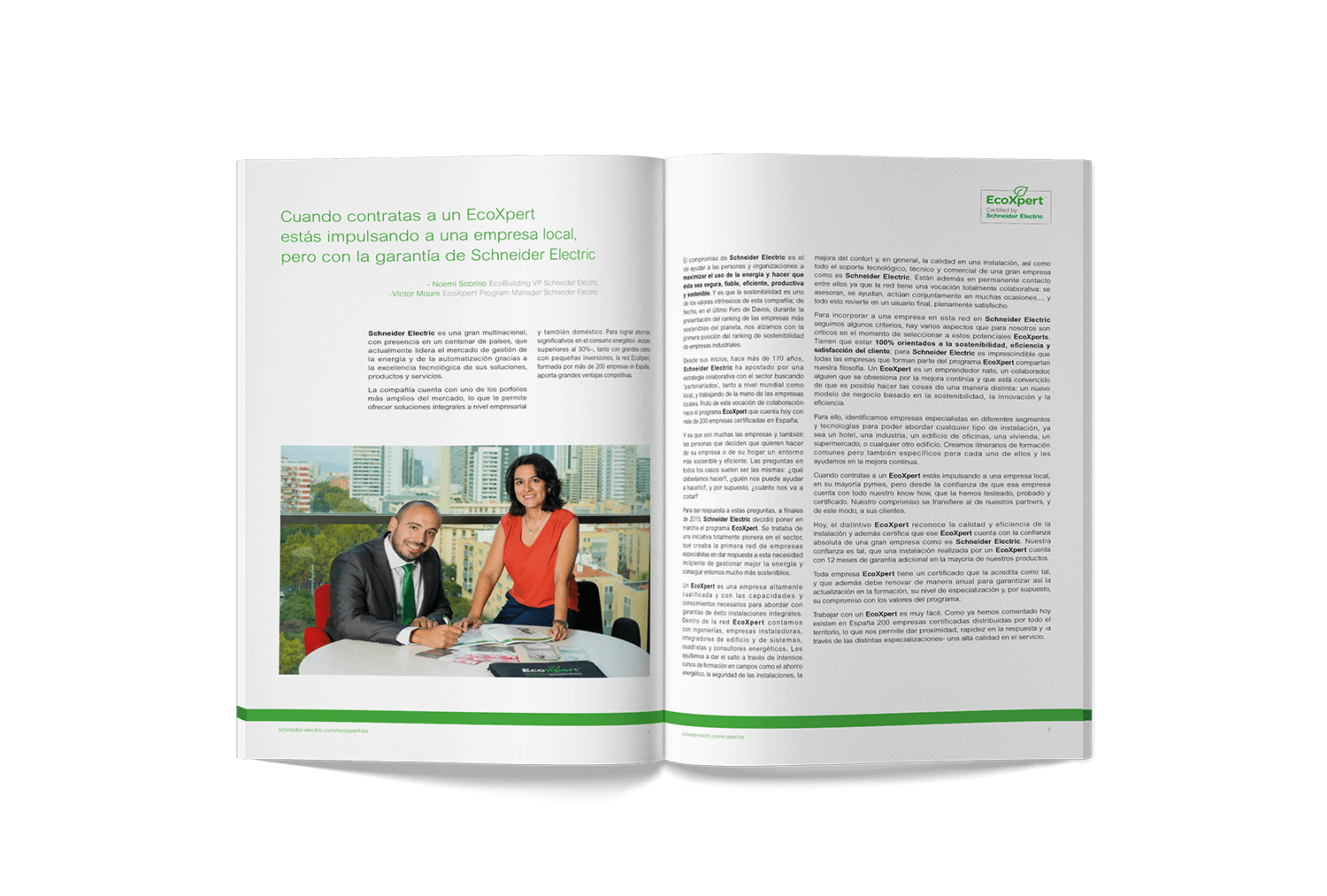 Barcelona proyectos servicios - Comunicaci&oacute;n y estrategia comercial de EcoXpert