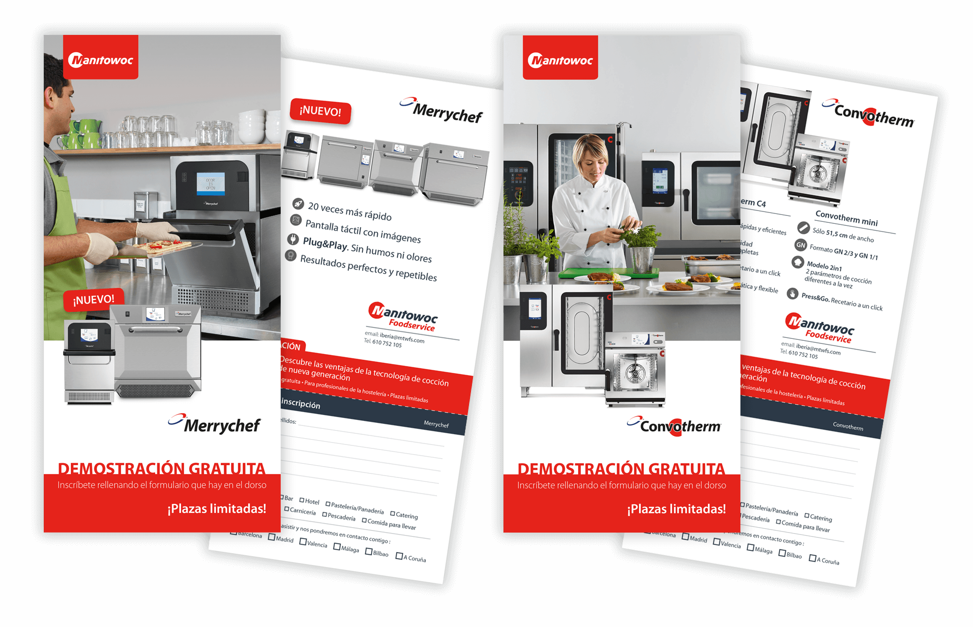 flyer diseno barcelona - Soluciones en marketing, dise&ntilde;o gr&aacute;fico... para Manitowoc