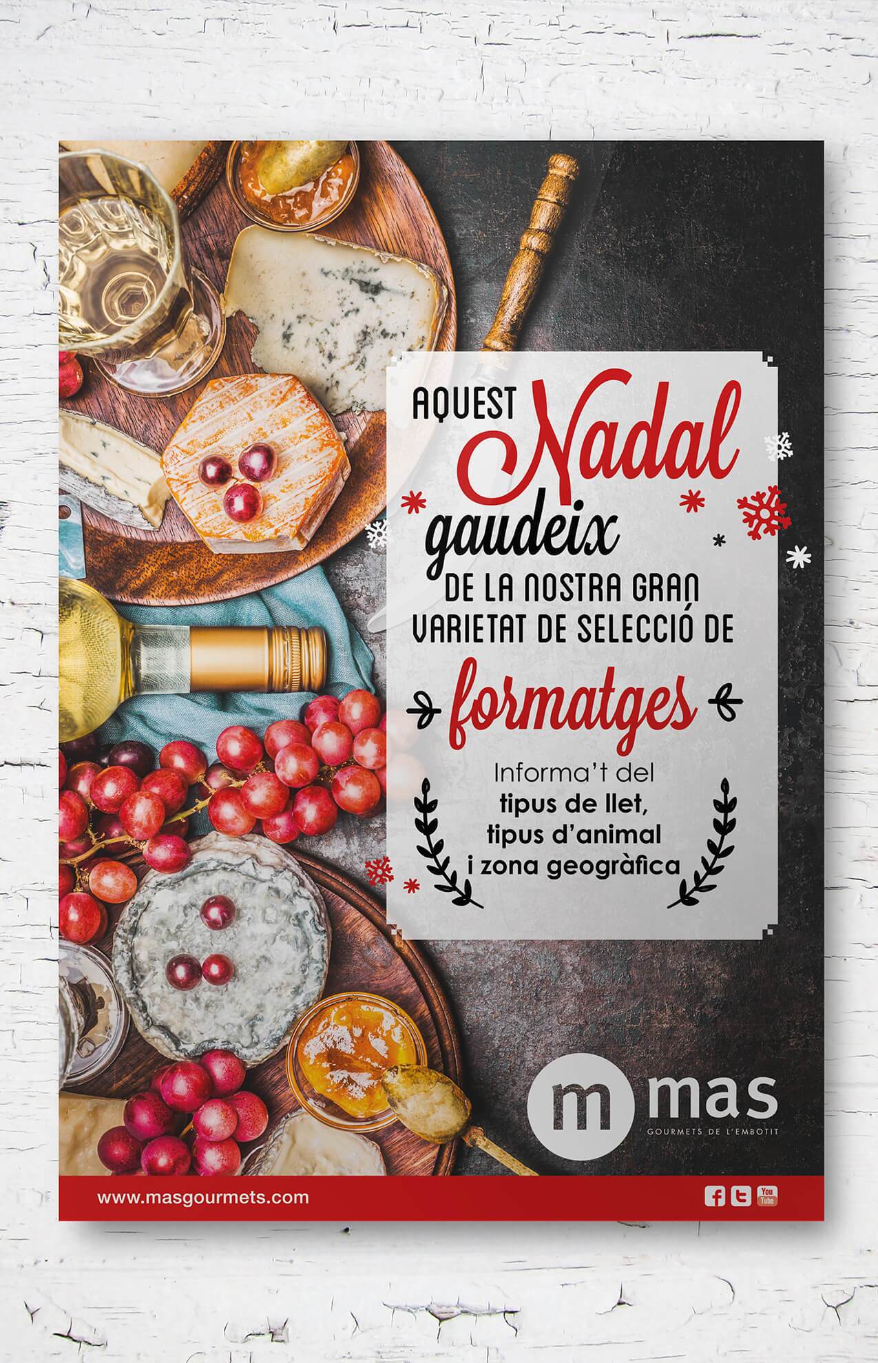 cartel barcelona alimentacion - &iquest;Y t&uacute;, con cuanto tiempo preparas tu campa&ntilde;a de Navidad?