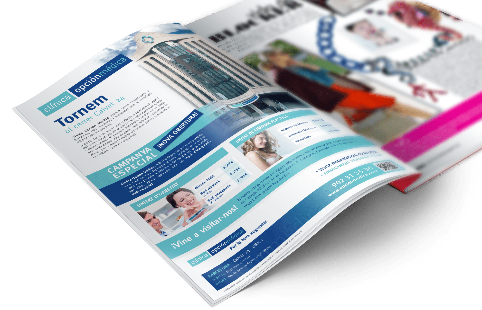 Anuncio clinica estetica diseno grafico - Branding y comunicaci&oacute;n para cl&iacute;nicas de cirug&iacute;a pl&aacute;stica y obesidad