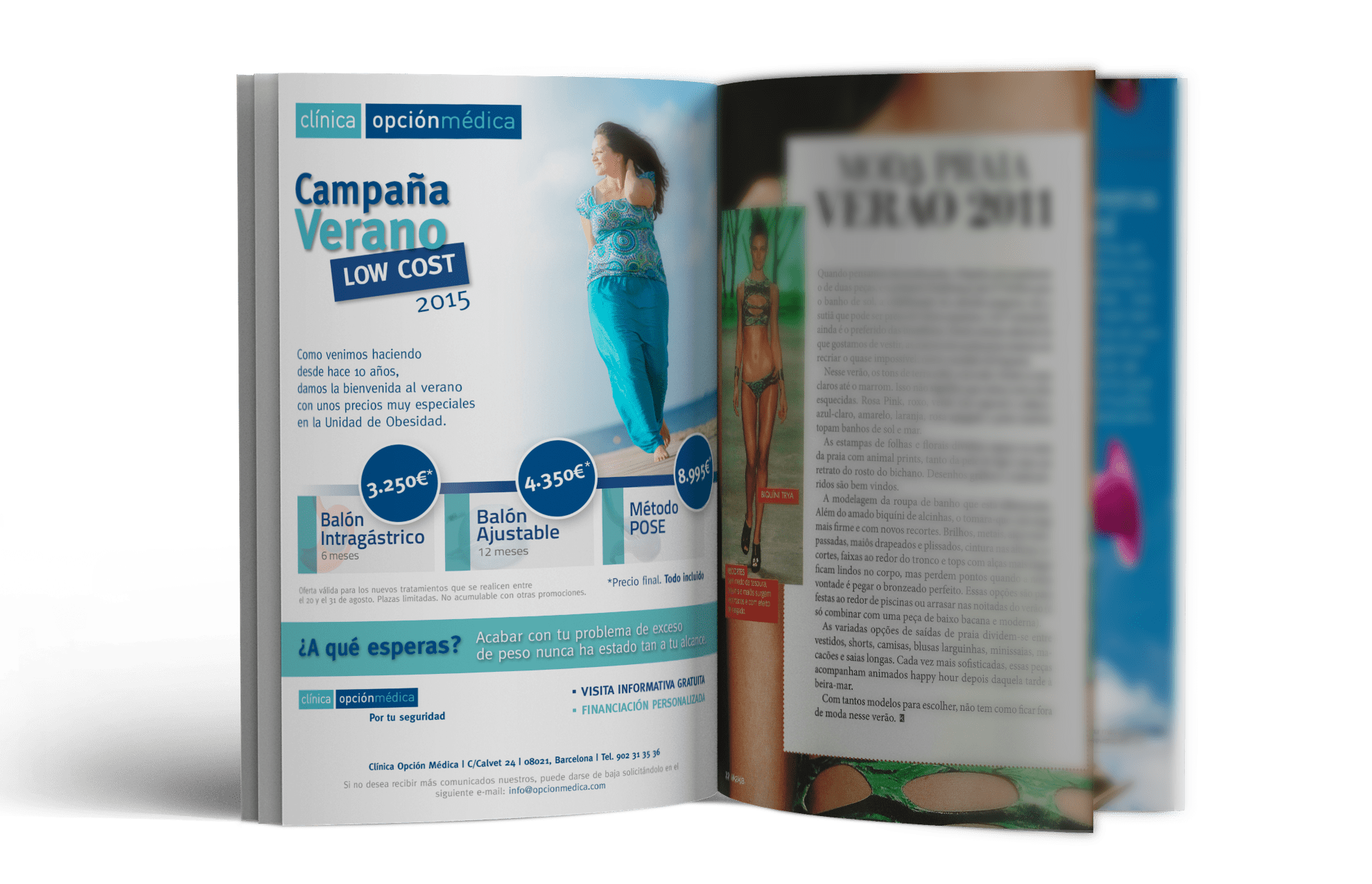 advertising magazine clinica - Branding y comunicaci&oacute;n para cl&iacute;nicas de cirug&iacute;a pl&aacute;stica y obesidad